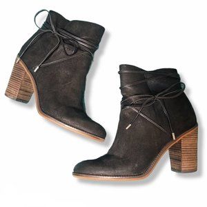 Black Franco Sarto High Heeled Boots